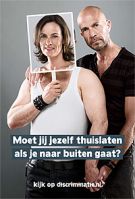 campagne poster discriminatie